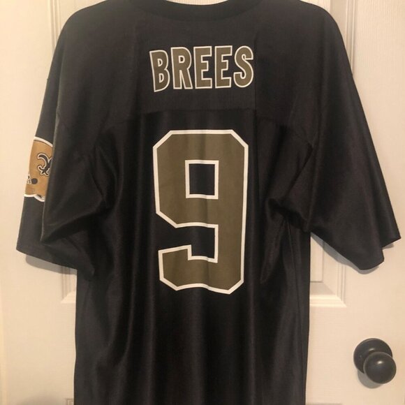NFL Team Apparel mens New Orleans Saints Drew Brees jersey size L - Picture 5 of 5